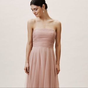 Jenny Yoo Ryder Dress In Whipped Apricot